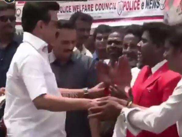 பென்னேரியில் முதலமைச்சர் மு.க.ஸ்டாலினுக்கு உற்சாக வரவேற்பு!