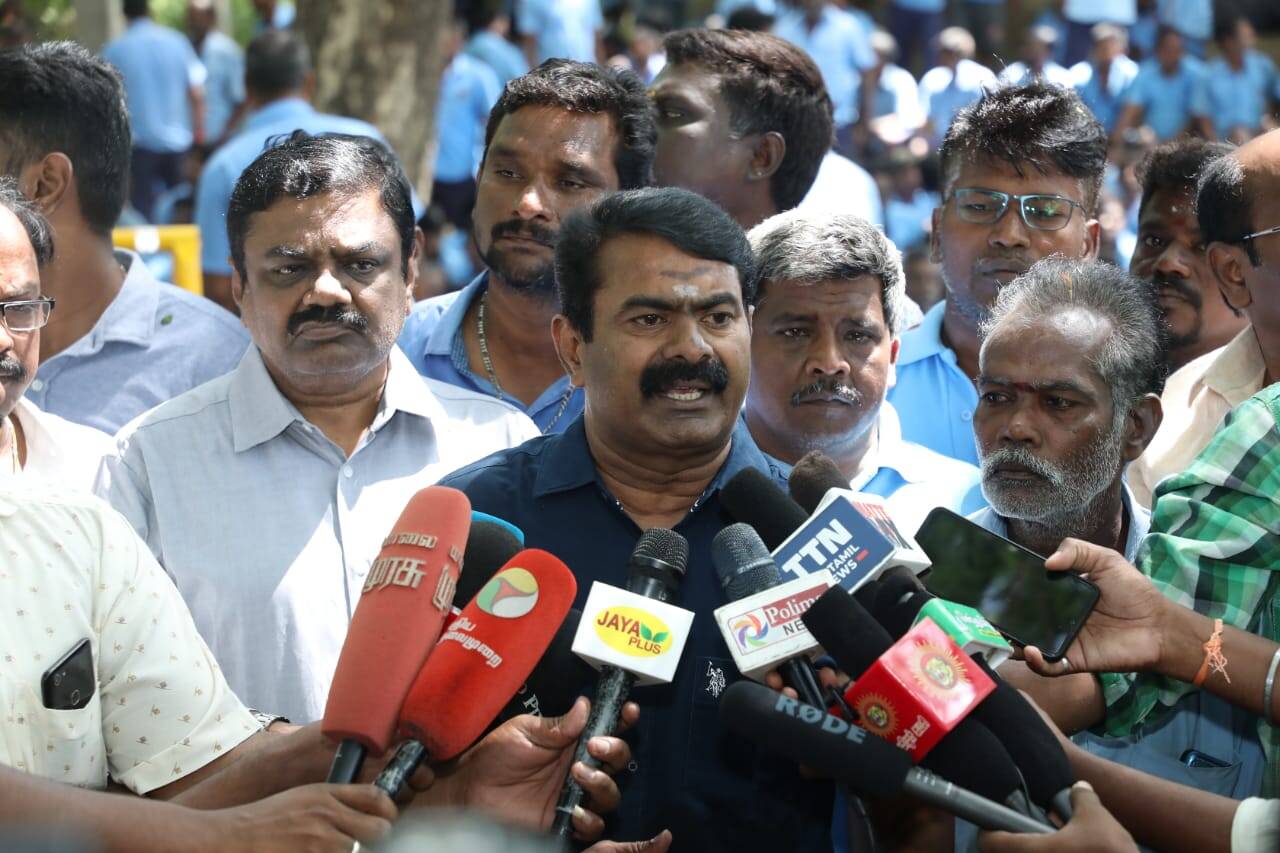 “பெண்கள் வாழமுடியாத மாநிலமாக தமிழ்நாட்டை மாற்றியதுதான் திமுக ஆட்சியின் சாதனை”- சீமான்