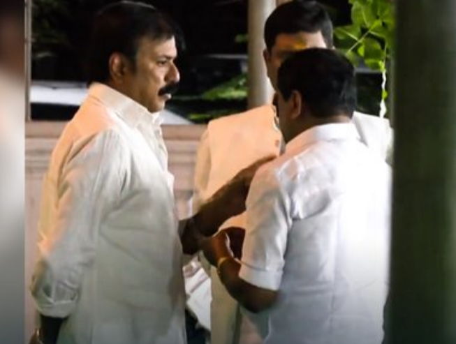 தேநீர் விருந்து முடிந்து கை கழுவ சென்ற இடத்தில் எல்.கே சுதீஷ் உடன் பேசியது என்ன?- நயினார் நாகேந்திரன் விளக்கம்