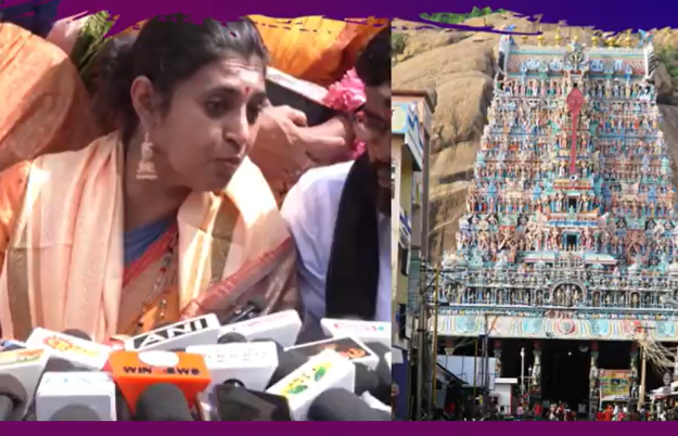 திருப்பரங்குன்றம் மலை மீது தீபம் ஏற்றினால் ஆட்சிக்கு கண்டமா?- கஸ்தூரி பரபரப்பு பேட்டி