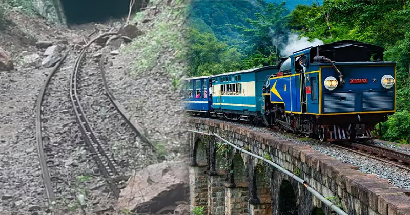 பயணிகள் ஏமாற்றம்..! உதகை மலை ரெயில் சேவை ரத்து..!