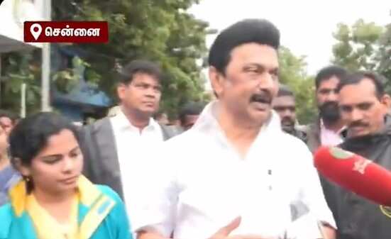 “தலைநகரம் நிம்மதியாக உள்ளது; எங்கும் மழைநீர் தேங்கவில்லை”- மு.க.ஸ்டாலின்