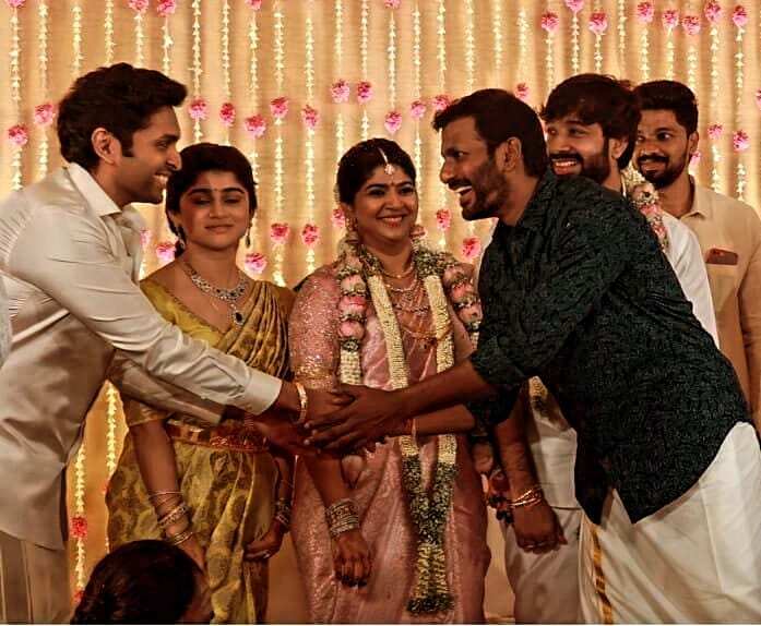 நடிகர் பிரபுவின் மகளை கரம் பிடித்தார் இயக்குநர் ஆதிக் ரவிச்சந்திரன்