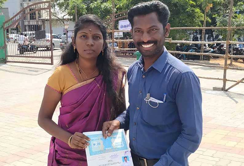 ஒரே வார்டில் கவுன்சிலர் பதவிக்கு களமிறங்கிய தம்பதி - பெரம்பலூரில் சுவாரஸ்யம்!!