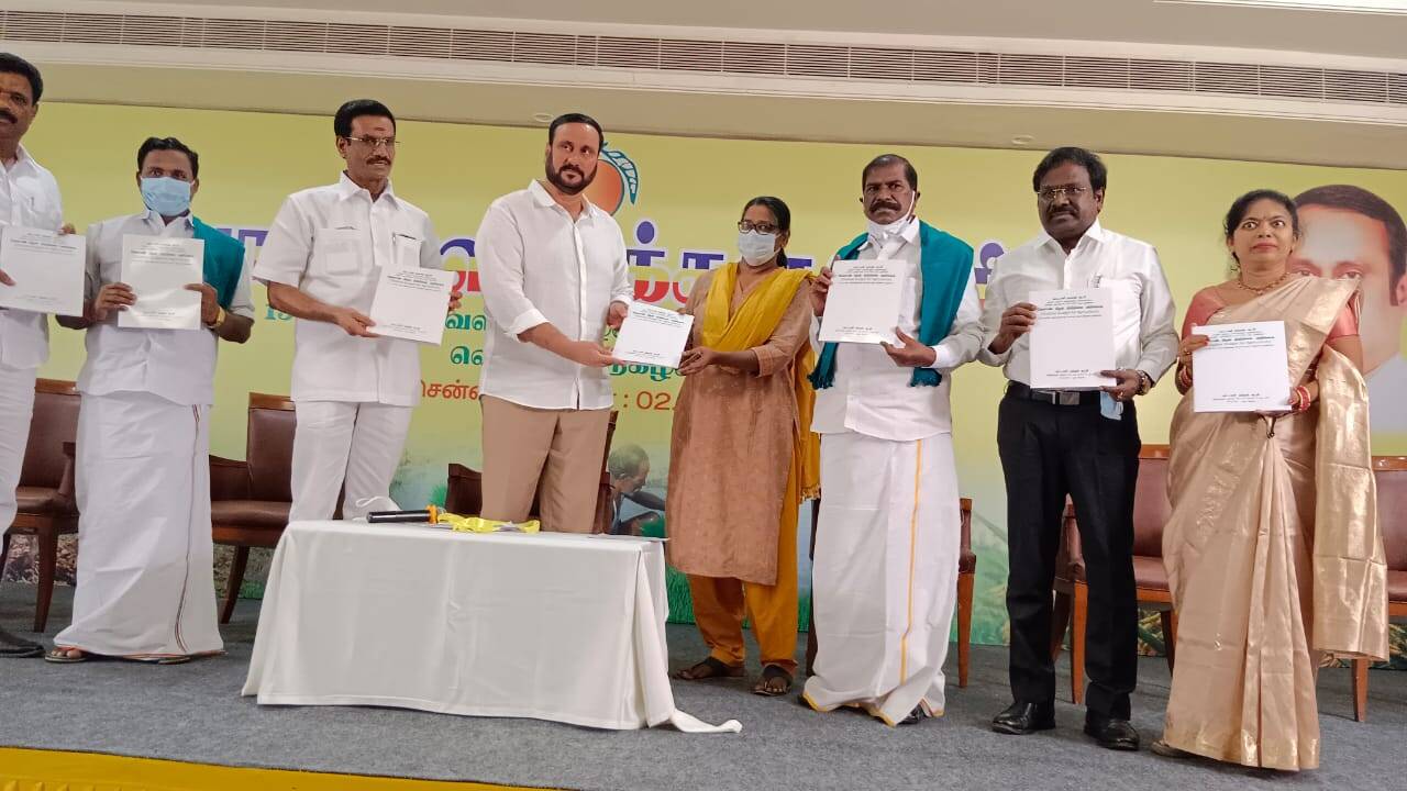 வேளாண் நிழல் நிதிநிலை அறிக்கை - 296 யோசனைகளை தமிழக அரசுக்கு தெரிவித்த பாமக!!