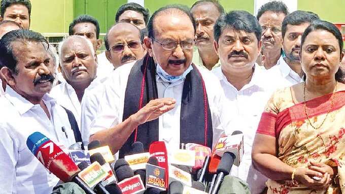 “எங்களுடைய நடை பயணங்களில் கூட்ட நெரிசலால் எந்த அசம்பாவிதமும் நடந்தது இல்லை”- வைகோ