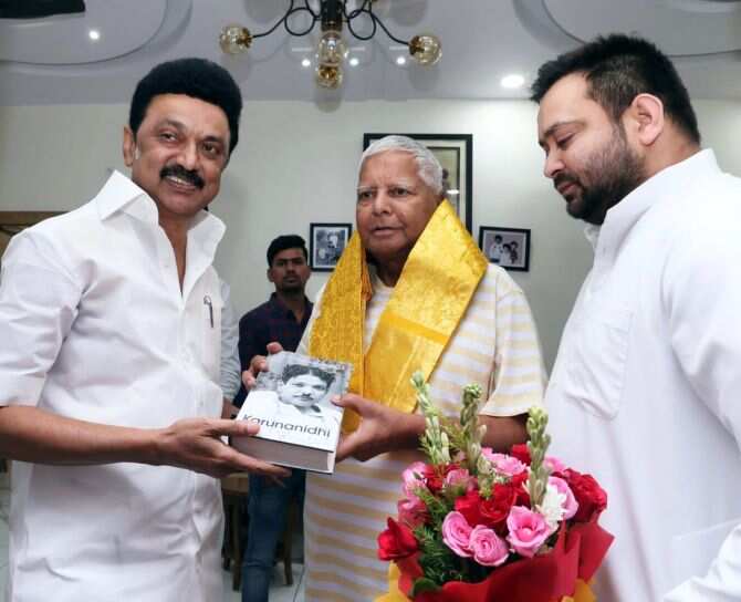 லாலு பிரசாத் யாதவுக்கு முதலமைச்சர் மு.க.ஸ்டாலின் பிறந்தநாள் வாழ்த்து!!