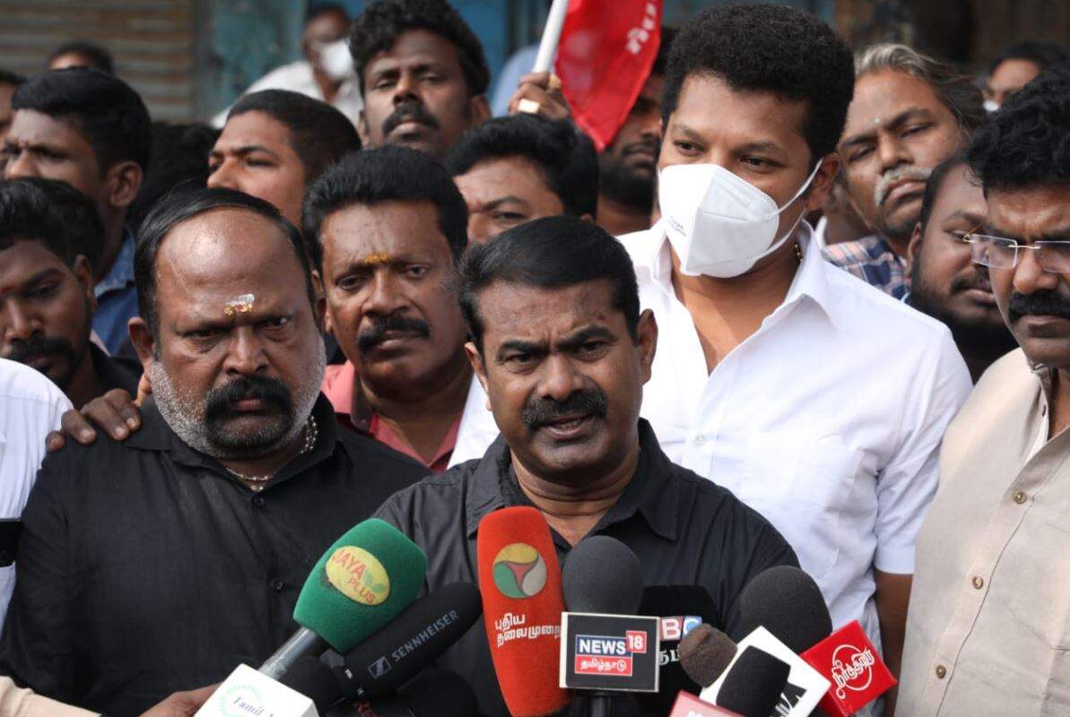 விவசாயி திருமூர்த்தி மறைவு - சீமான் இரங்கல்