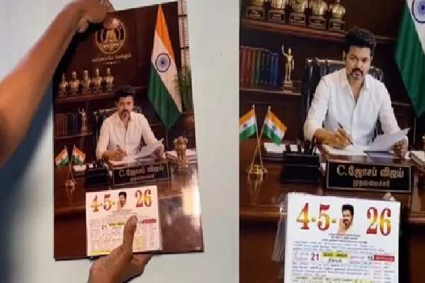 இன்ஸ்டாவில் வைரலாகும் ‘தமிழக முதல்வர் விஜய்’ காலண்டர்..!