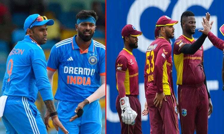 இன்று இந்தியா-மேற்கிந்திய தீவுகள் மோதும் முதல் டி20 போட்டி