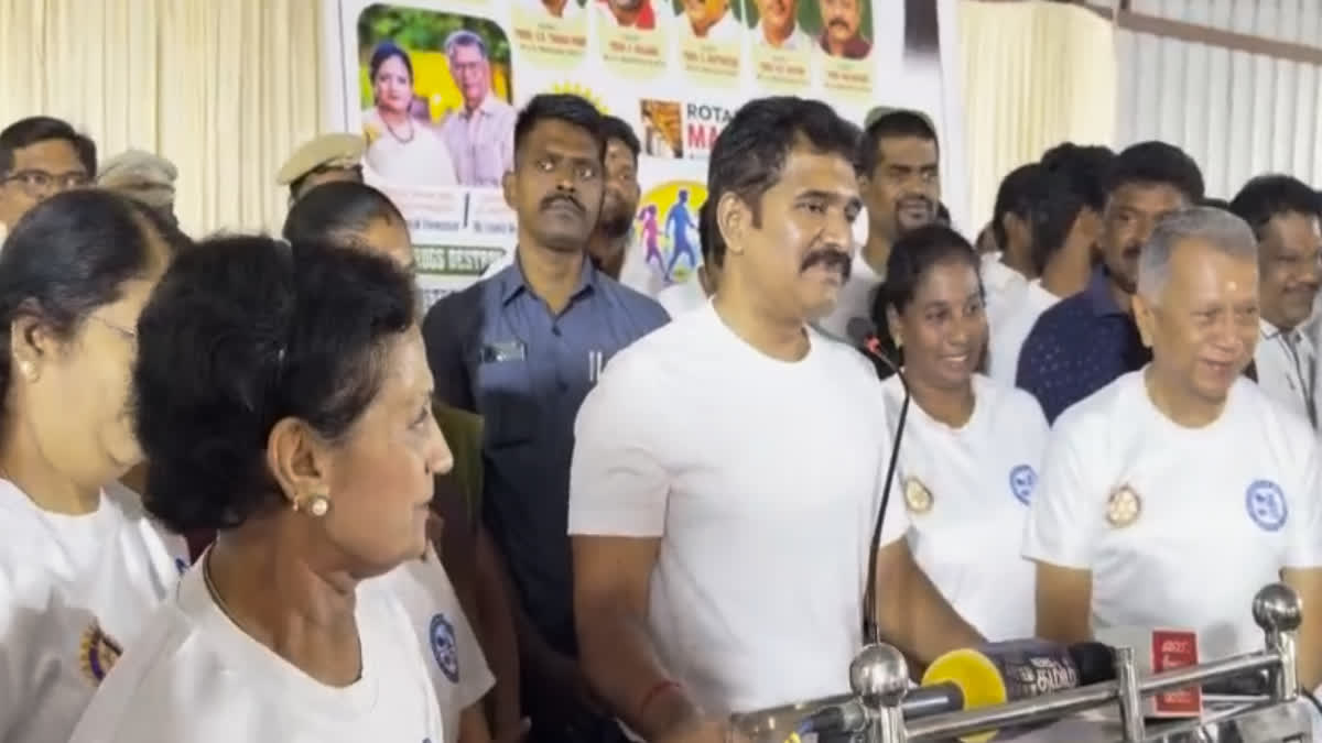 மீண்டும் வெடித்த சர்ச்சை..! அமைச்சர் நிர்மல் குமார் நிகழ்ச்சியில் 3-ஆவது இடத்திற்கு தள்ளப்பட்ட தமிழ்த்தாய் வாழ்த்து..!