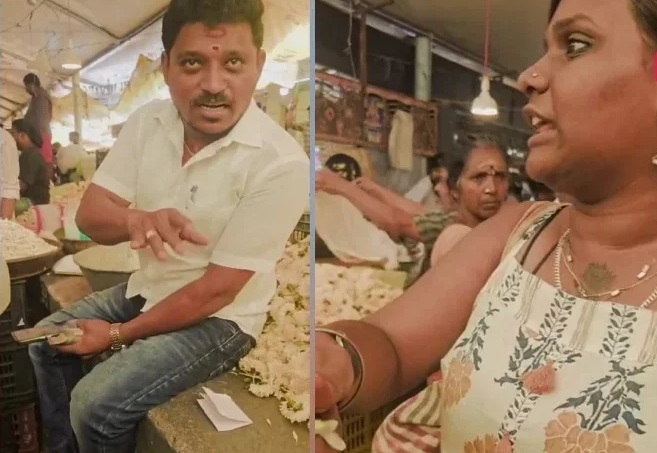 இனி இதுபோன்ற சம்பவம் கோவை பூ மார்க்கெட்டில் நடக்காது .... வியாபாரிகள் சங்கம் வருத்தம்..!