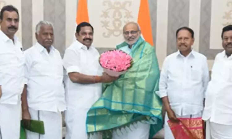 டெல்லியில் உள்ள துணை ஜனாதிபதி மாளிகையில் சி.பி.ராதாகிருஷ்ணனை சந்தித்தார் எடப்பாடி பழனிசாமி..!