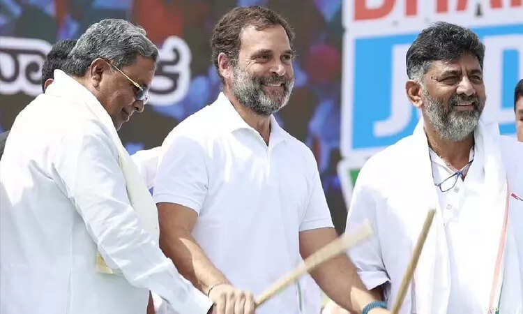 ராகுல் காந்தியை தனித்தனியே சந்திக்கும் சித்தராமையா, டி.கே.சிவக்குமார்..