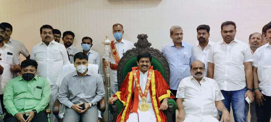 திருப்பூர் மாநகராட்சி மேயராக தினேஷ்குமார் போட்டியின்றி தேர்வாகினார்!