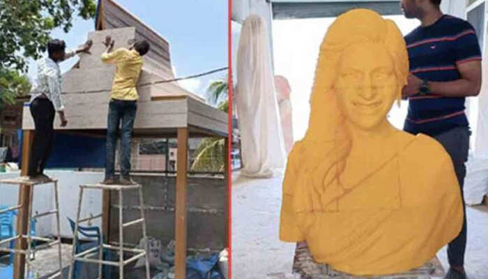 குஷ்புவை அடுத்து சமந்தாவுக்கு கோயில்! நாளை திறப்பு விழா