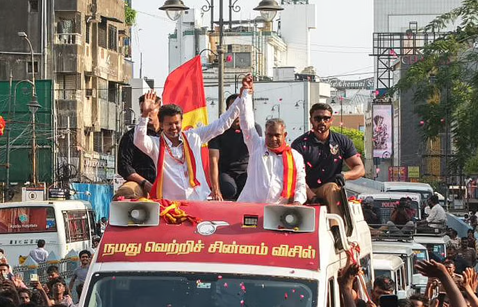 தவெக தலைவர் விஜய் மீது மாம்பலம் போலீசார் வழக்குப்பதிவு..!