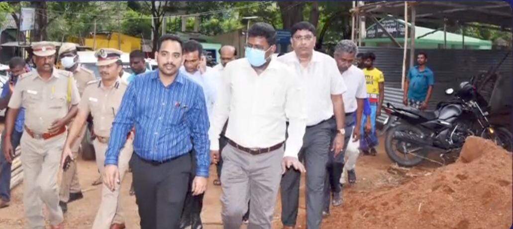 ஆடி அமாவாசை திருவிழா பணிகள் ; சதுரகிரி சுந்தர மகாலிங்கம் கோவிலில் ஆட்சியர் ஆய்வு!