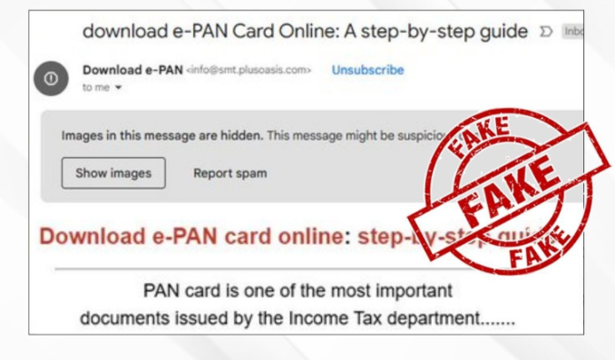 புதுசு புதுசா கிளம்புறாங்க..! இ-பான் கார்டு பதிவிறக்கம் பெயரில் மோசடி கும்பல்..!