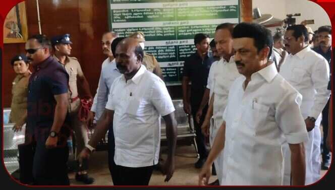 #Breaking மருத்துவமனையில் அமைச்சர் செந்தில் பாலாஜியை சந்தித்தார் முதலமைச்சர்