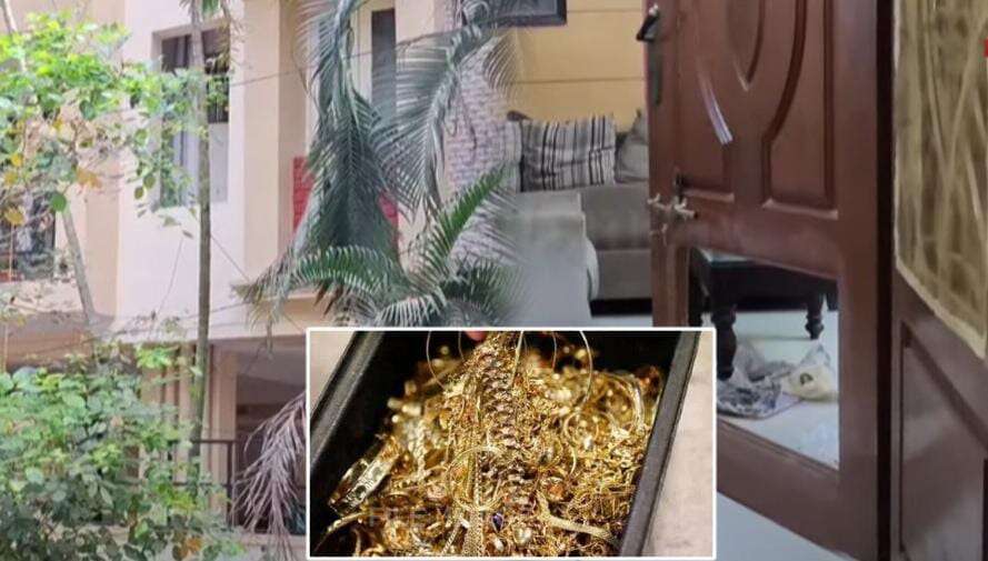 சென்னையில் அதிர்ச்சி! 150 சவரன் தங்க நகைகள் கொள்ளை!