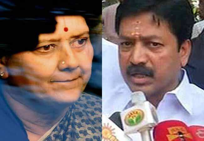 சசிகலாவுக்கு எதிராக சி.வி.சண்முகம் போட்ட திட்டம்! போலீசுக்கு போன அதிமுக நிர்வாகி!