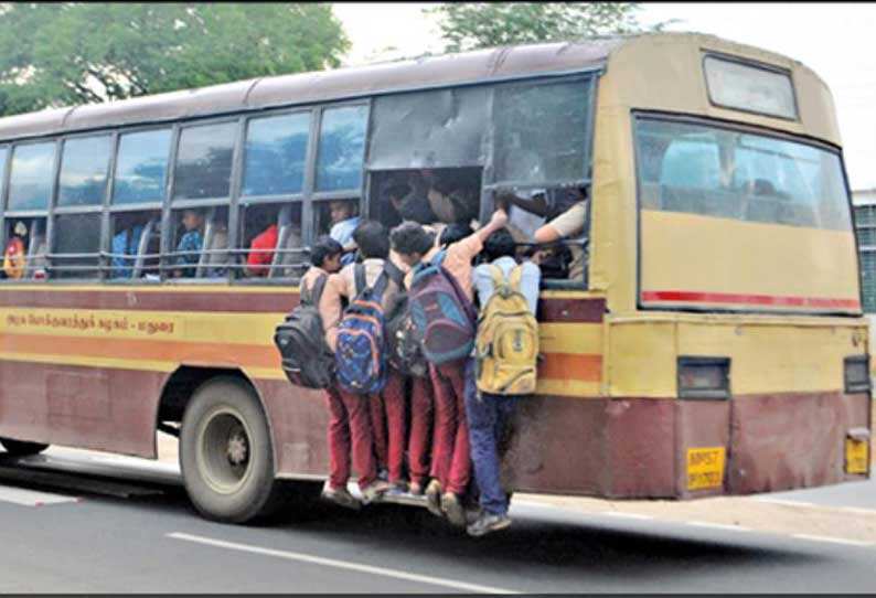 மாணவர்கள் பேருந்து படிக்கட்டில் பயணிப்பதை தடுக்க நடவடிக்கை - சென்னை போக்குவரத்து கழகம் விளக்கம்