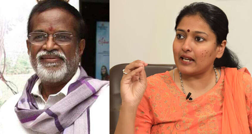 ஐயோ uncle..நான் கட்சியை வளர்க்கல; முதலில் கட்சி நமக்குள் வளரணும்! கங்கை அமரனுக்கு காயத்ரி விளக்கம்