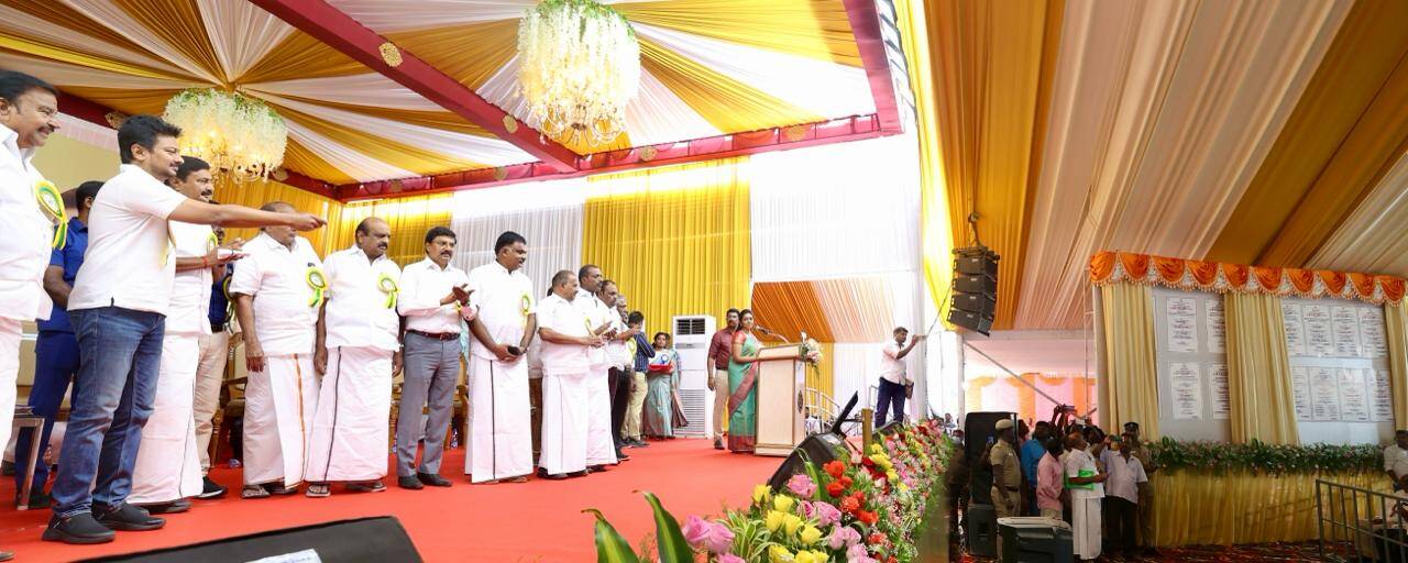 திருப்பூரில் ரூ.1127 கோடி மதிப்பில் 4 குடிநீர் திட்டங்கள் - அமைச்சர் உதயநிதி தொடங்கி வைத்தார்