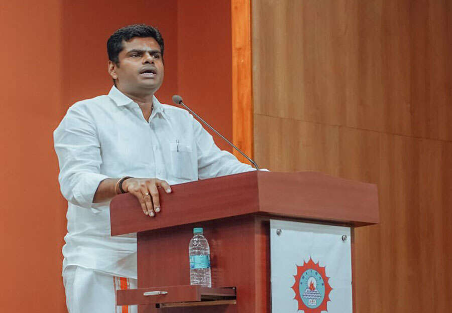 நம்மைக் காத்த கோட்டை ஈஸ்வரனை தரிசிக்க வருகிறேன் - அண்ணாமலை