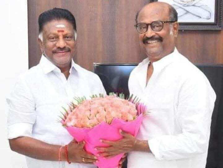 நடிகர் ரஜினிகாந்த் நீண்ட நாள் வாழ்ந்து இன்னும் பல உயரங்களை எட்ட வேண்டும் - ஓபிஎஸ் வாழ்த்து