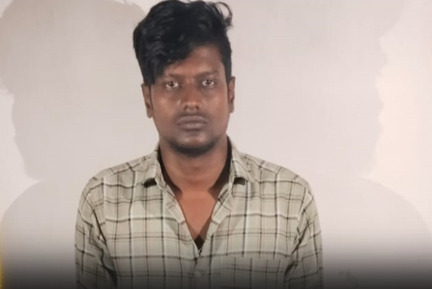 ஓசியில் சில்லி சிக்கன் தர மறுத்த பெண்ணின் வீட்டின் மீது பெட்ரோல் குண்டு வீசிய ரவுடி