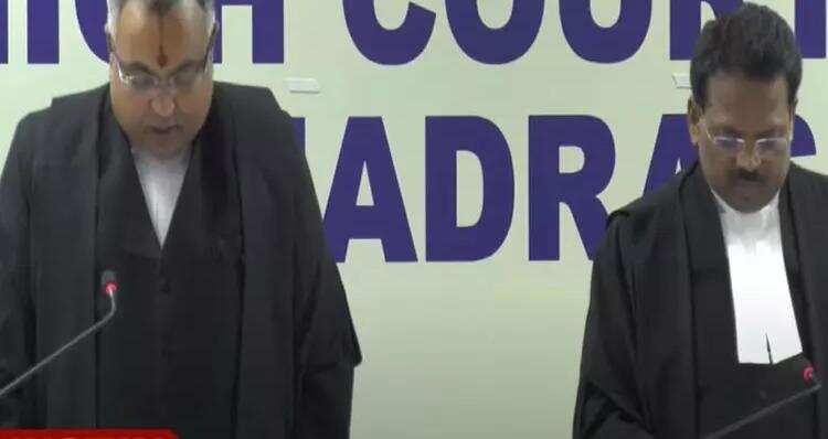 சென்னை உயர்நீதிமன்ற கூடுதல் நீதிபதியாக லட்சுமி நாராயணன் பதவியேற்பு