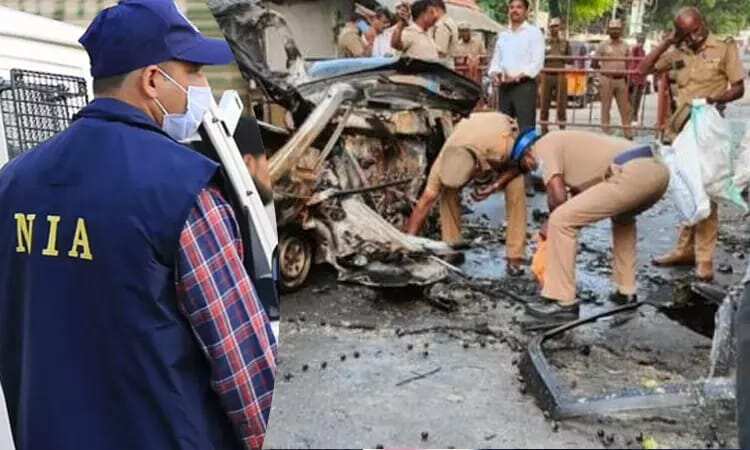 காரில் சிலிண்டர் வெடித்த சம்பவம் - கோவையில் என்.ஐ.ஏ. விசாரணை