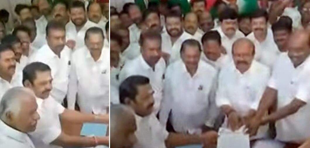 அதிமுக பொதுச்செயலாளர் தேர்தல் - வேட்பு மனு தாக்கல் செய்தார் எடப்பாடி பழனிசாமி