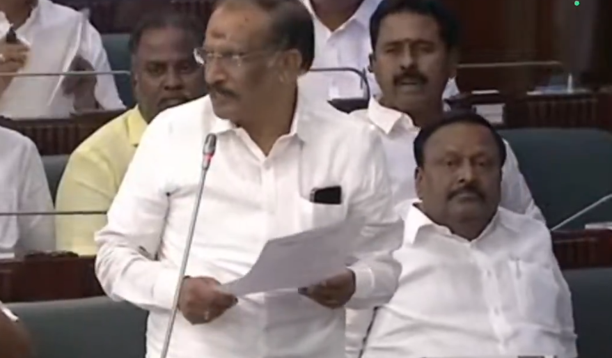 #JUST IN : நீட் தேர்வுக்கு எதிரான தீர்மானத்துக்கு எதிர்ப்பு: பா.ஜ.க எம்.எல்.ஏ போஜராஜன் வெளிநடப்பு..!