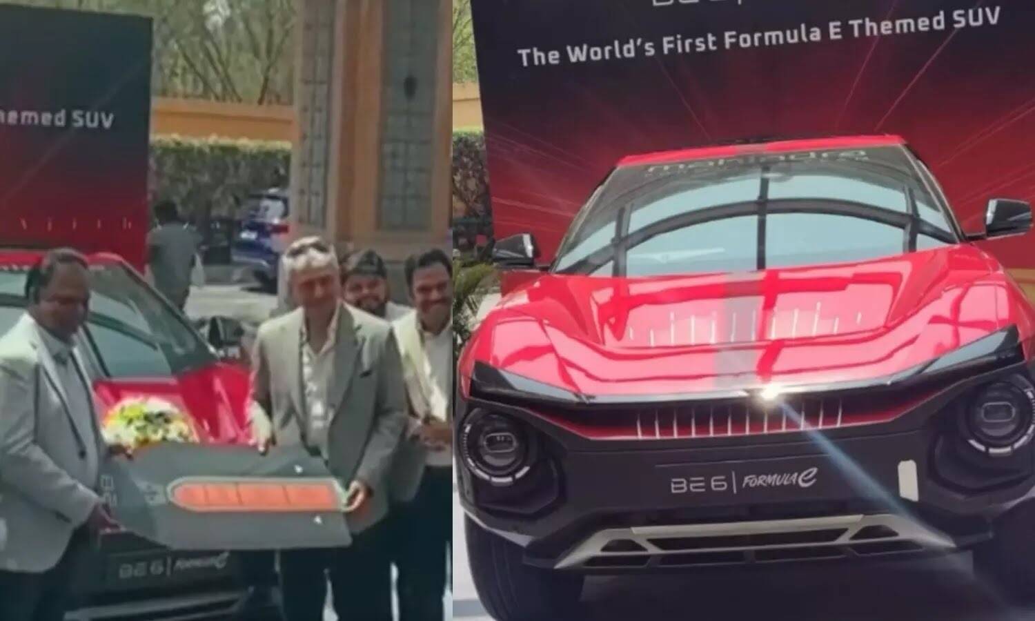அஜித் குமாருக்கு உலகின் முதல் Formula E Themed SUV காரை பரிசளித்த மஹிந்திரா..!!