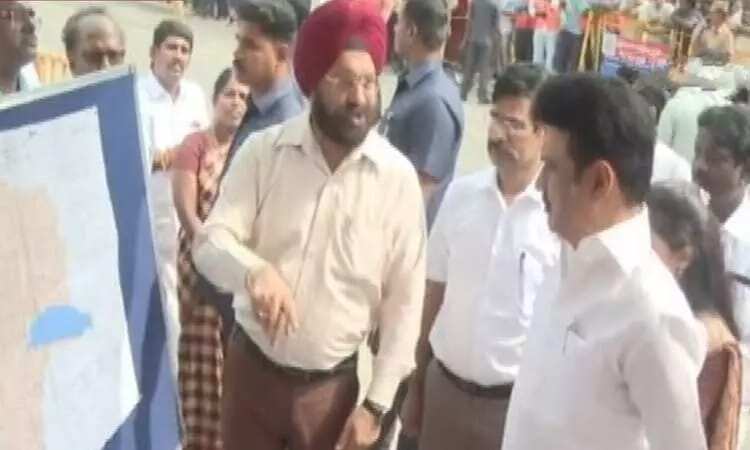 மழைநீர் வடிகால் பணிகளை ஆய்வு செய்த முதலமைச்சர் மு.க.ஸ்டாலின்