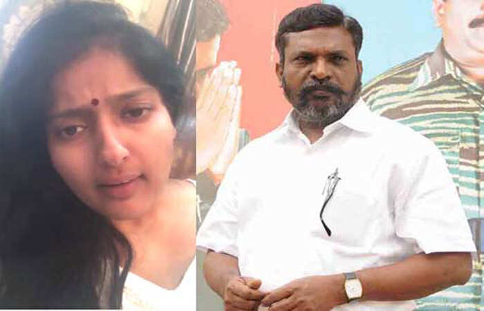 இப்போதாவது ஞானம் வந்ததே -காயத்ரிக்கு சொல்லும் திருமா