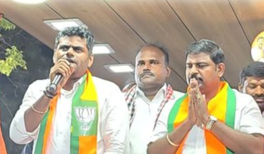 வாக்குப்பதிவு இயந்திரத்தில் பட்டன் உடையும் அளவிற்கு அழுத்தமாக 'தாமரை'-ஐ அழுத்துங்கள்- அண்ணாமலை