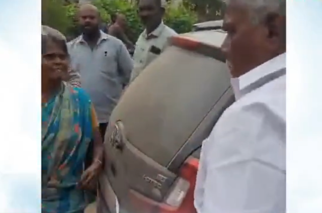 மூதாட்டியை தாக்கிய அதிமுக முன்னாள் எம்.எல்.ஏ- வைரலாகும் வீடியோ