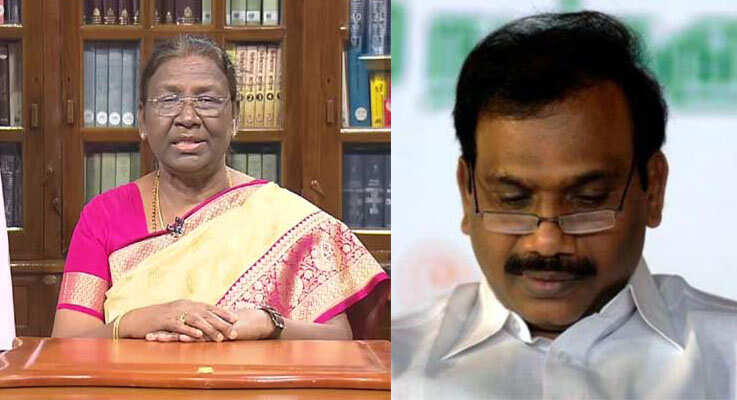 ராசாவின் எம்பி பதவியை பறிக்க ஜனாதிபதியிடம் முறையிடும் காடேஸ்வரா