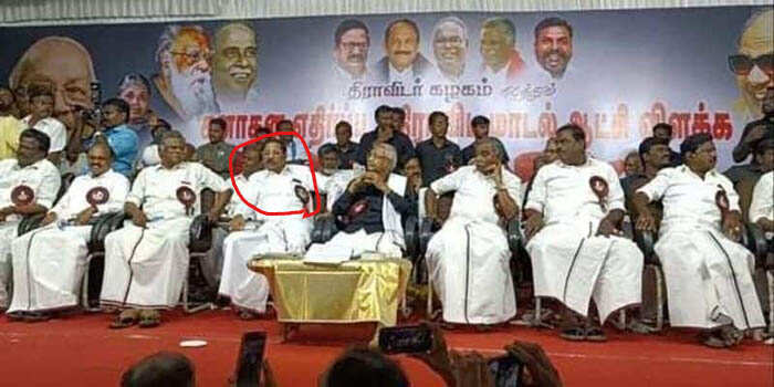 உதை வாங்காமல் போயிருக்கிறான்.. நடுநடுங்கி அச்சத்தில் உளறி கொட்டும் ஆர்.எஸ்.பாரதி...