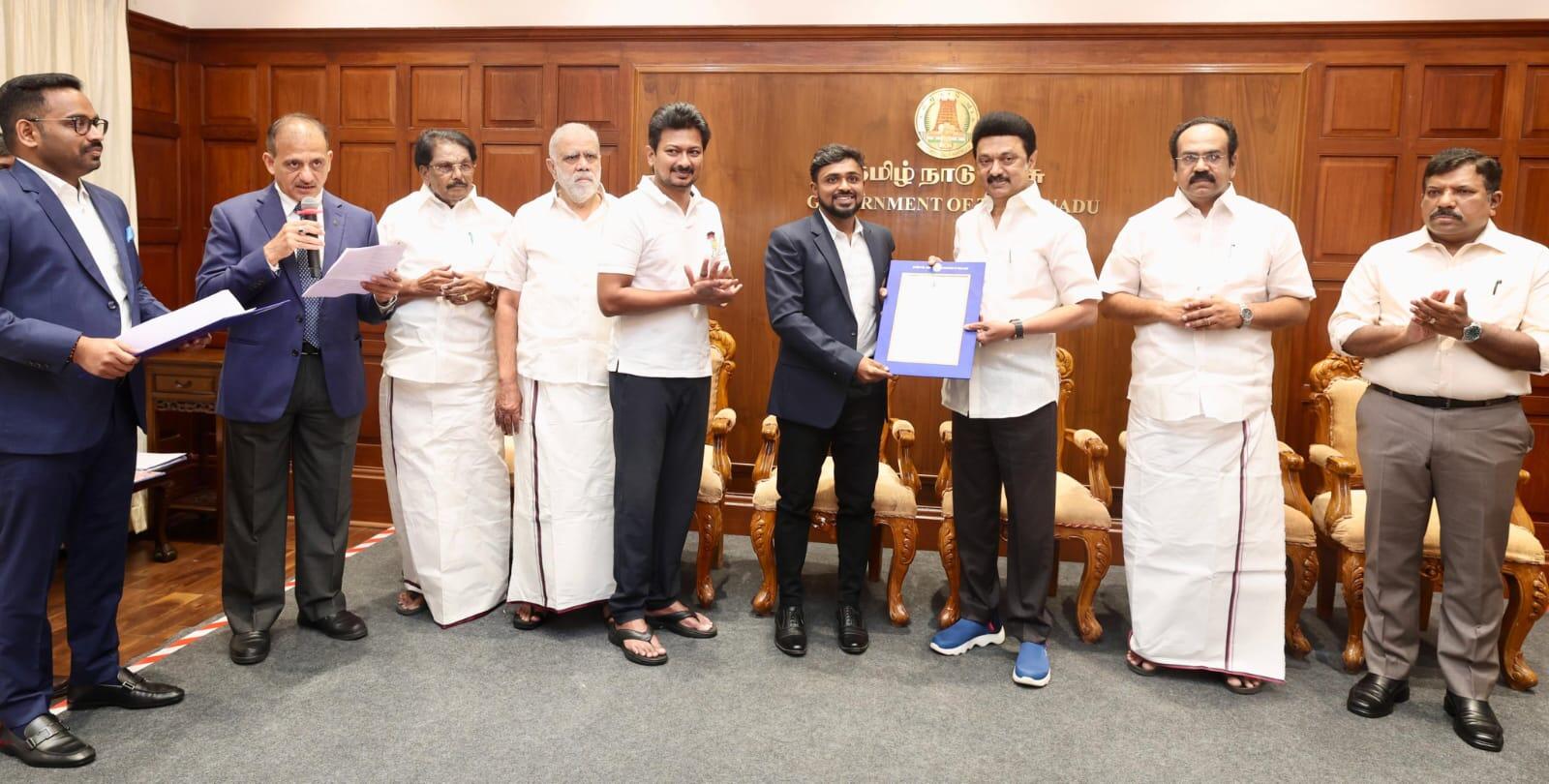 விளையாட்டு துறை இடஒதுக்கீட்டின் மூலம் 84 பேருக்கு பணி நியமன ஆணை - முதலமைச்சர் மு.க.ஸ்டாலின் வழங்கினார்