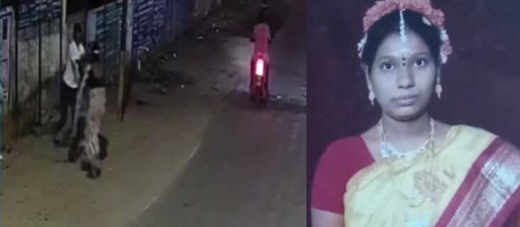 சாலையில் நடந்து சென்ற மனைவியை கத்தியால் குத்திக்கொன்ற கணவர்... வேலூர் அருகே பயங்கரம்!