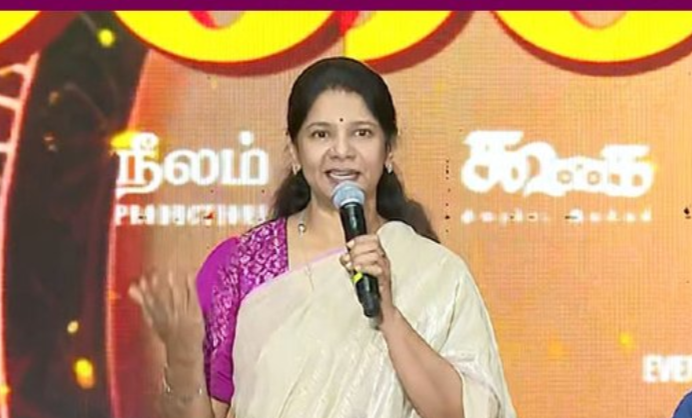 கலை என்பது சமூகத்தை செதுக்கும் உளி- கனிமொழி