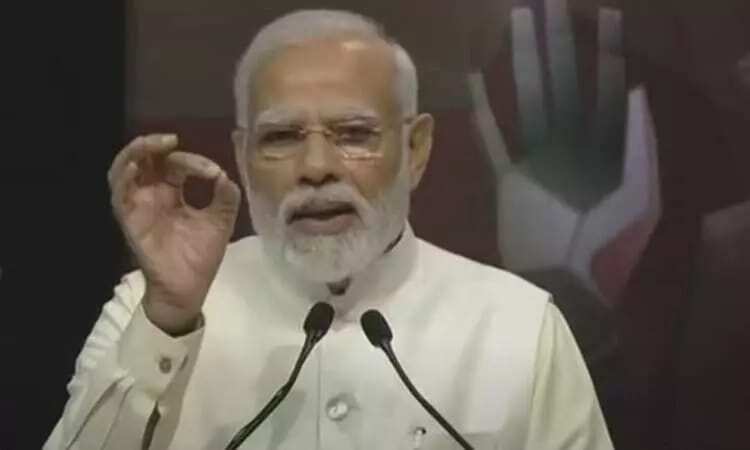 கர்நாடகாவின் வளர்ச்சிக்கு தடையாக இருப்பது காங்கிரஸ் தான் - பிரதமர் மோடி குற்றச்சாட்டு..