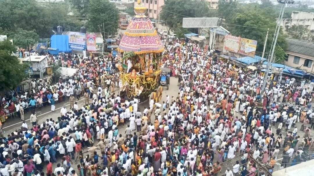 விராலிமலை முருகன் கோவிலில் தைப்பூச தேரோட்டம்: ஆயிரக்கணக்கான பக்தர்கள் பங்கேற்பு!