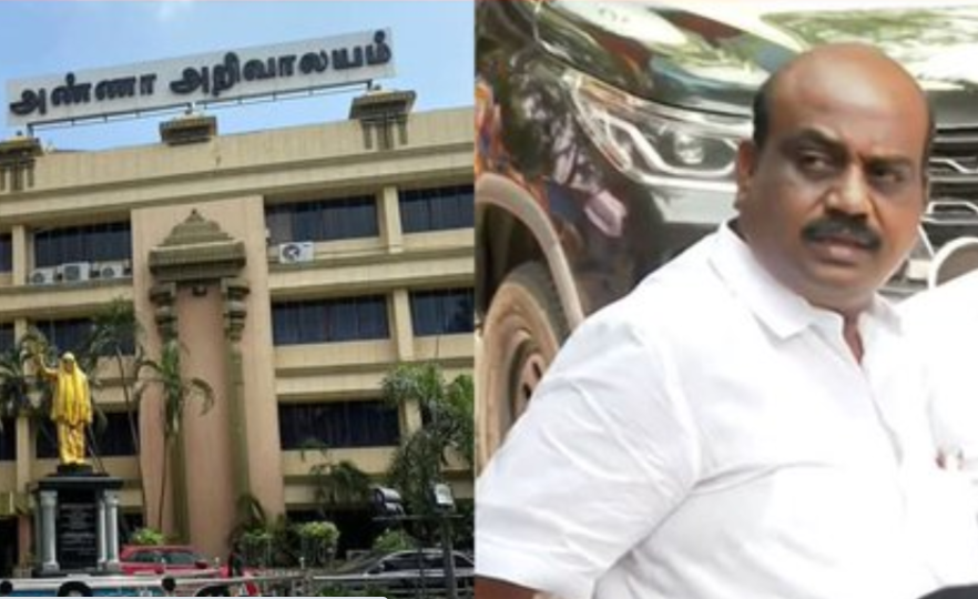 அறிவாலயத்தில் சாதிய பாகுபாடு- தாழ்த்தப்பட்ட சமூகத்தினர் வெளியில் நிற்பதாக Ex MLA குற்றச்சாட்டு