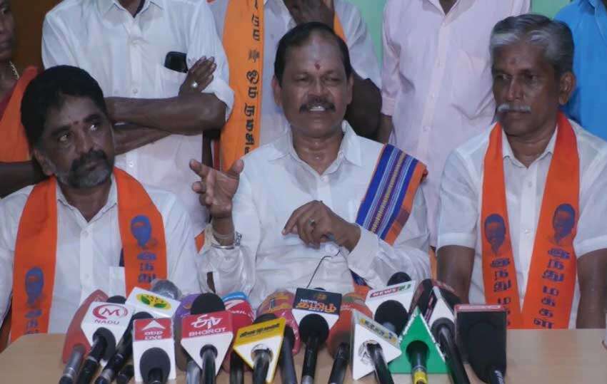 கொஞ்சம் கொஞ்சமாக சீமான் இங்க வந்து சேர்ந்து விடுவார்- அர்ஜூன் சம்பத்